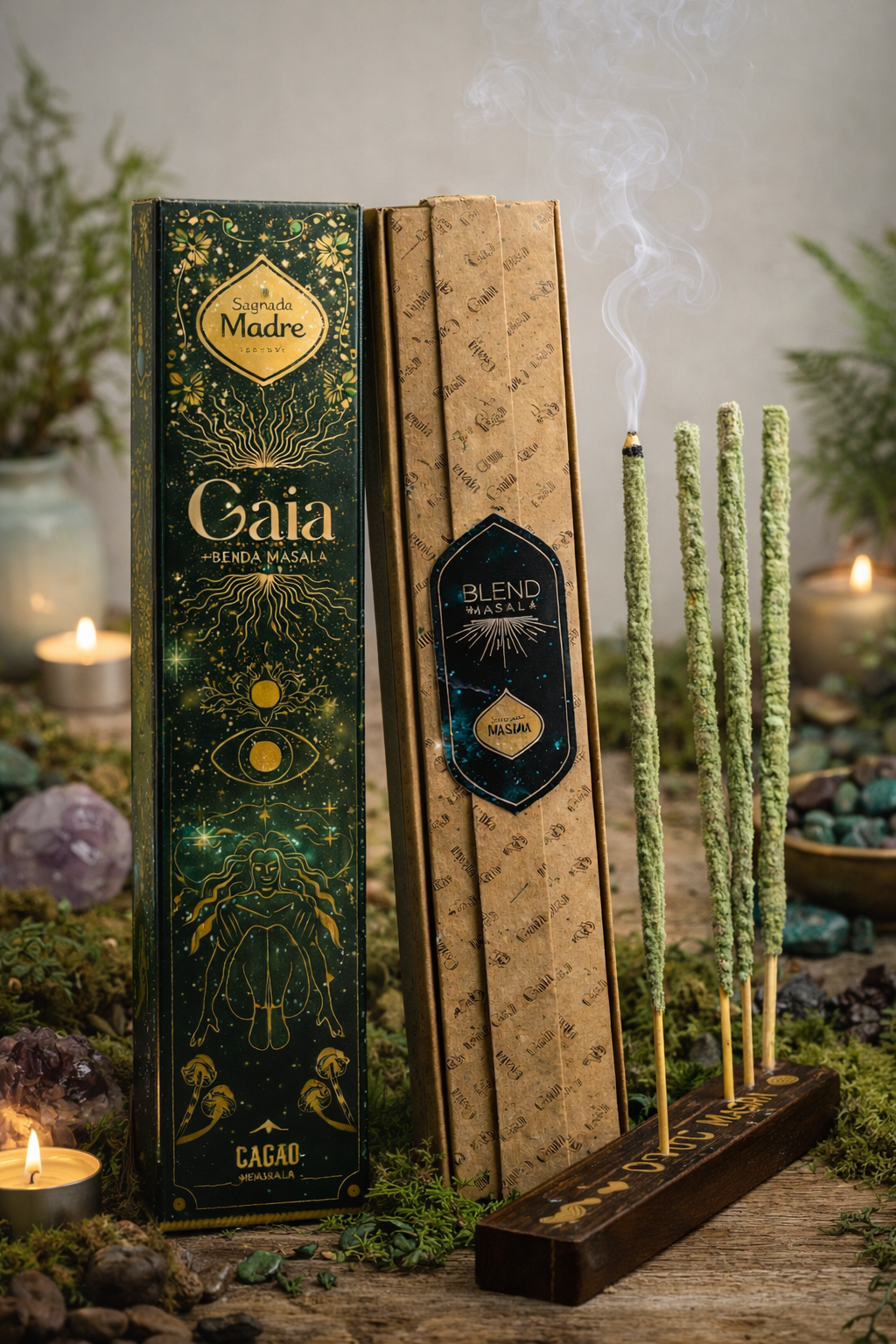 Sahumerio Gaia - Blend Masala, Sagrada Madre