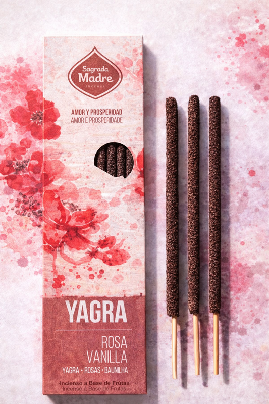 Sahumerio Yagra, Rosa y Vainilla, Sagrada Madre