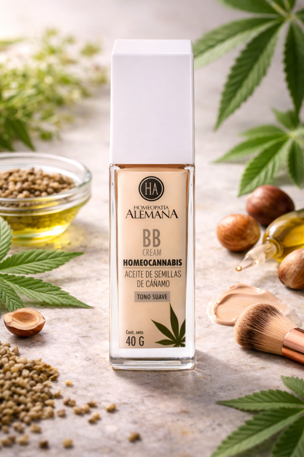 BB cream Tono Suave, Homeopatía Alemana 40 g