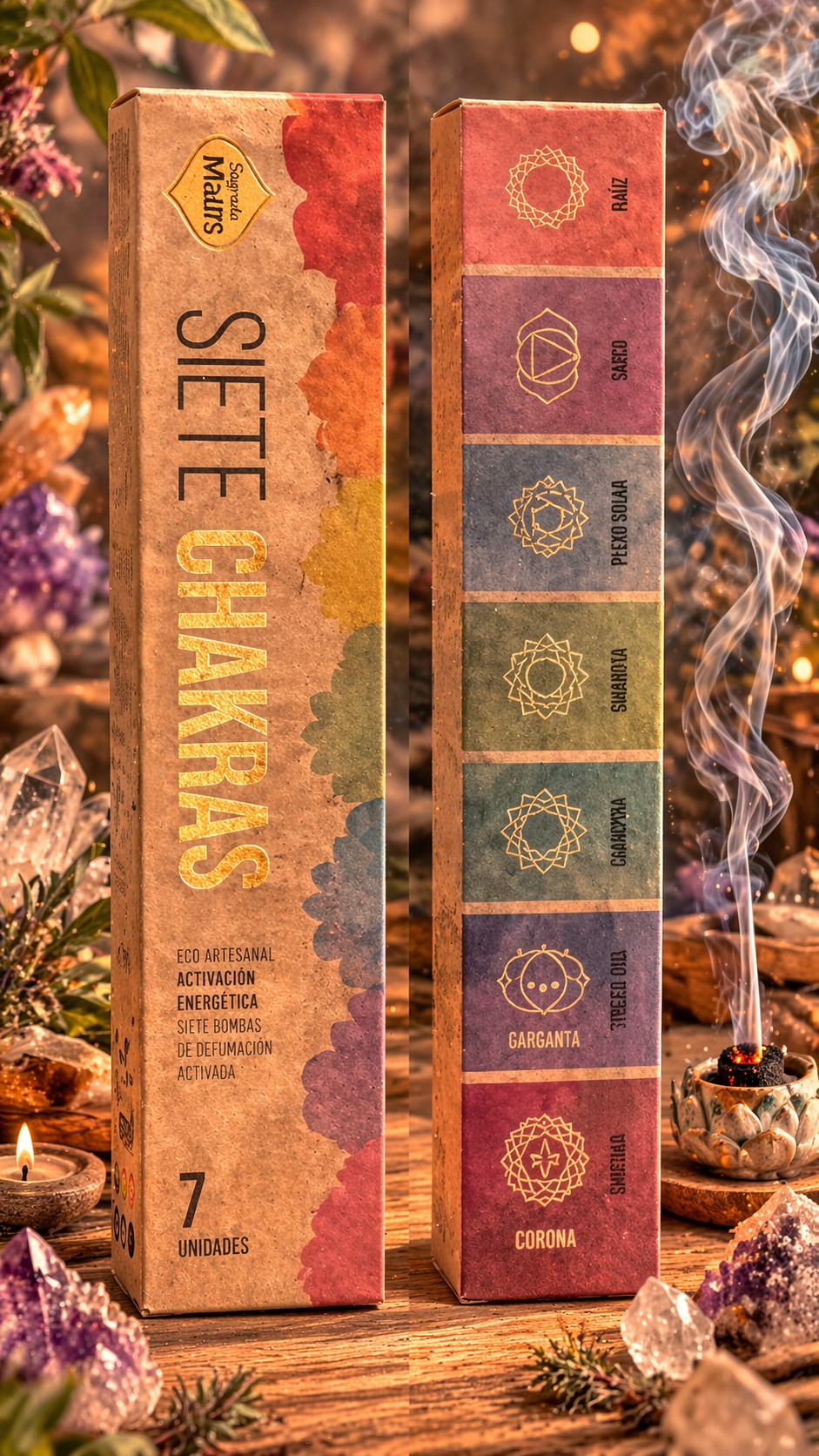 Siete Chakras, Sagrada Madre