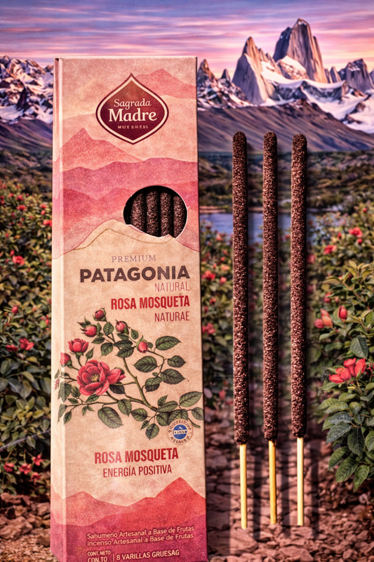 Sahumerio Patagonia Natural, Rosa Mosqueta, Sagrada Madre