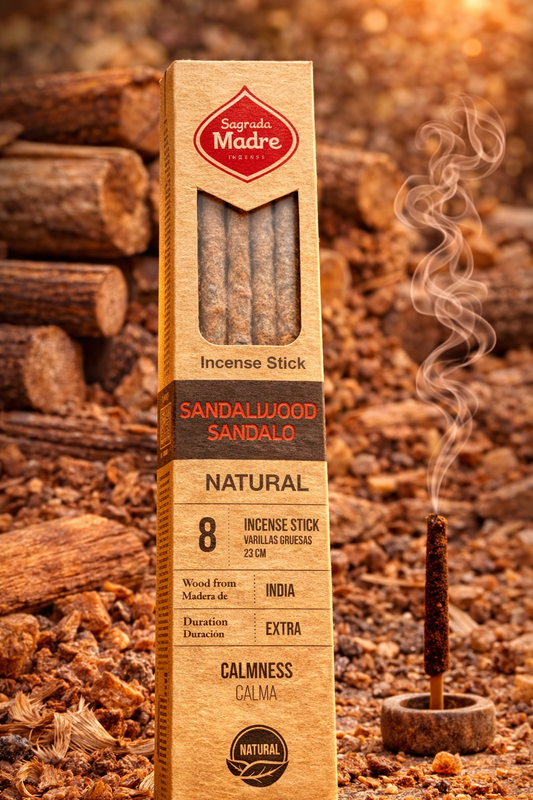 Sahumerio Natural, Sándalo, Sagrada Madre