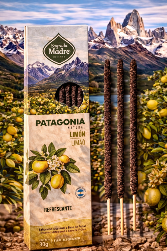 Sahumerio Patagonia Natural, Limón, Sagrada Madre